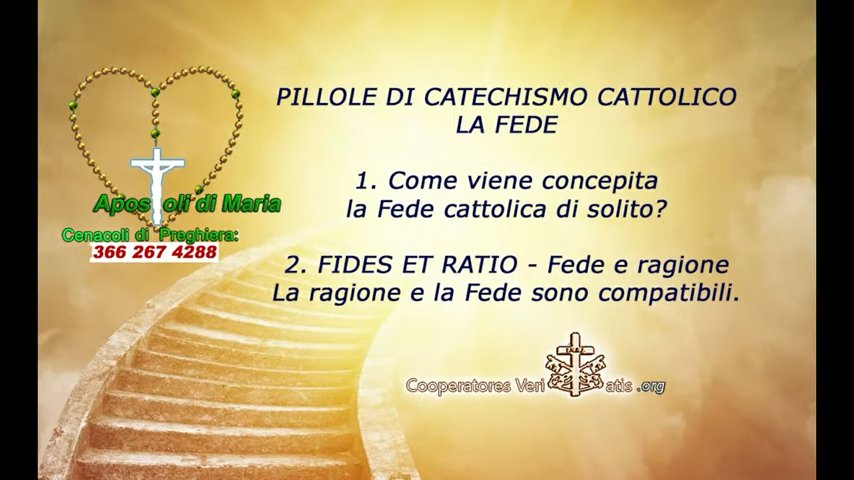 Video. Cosa è la Fede Cattolica? (1)